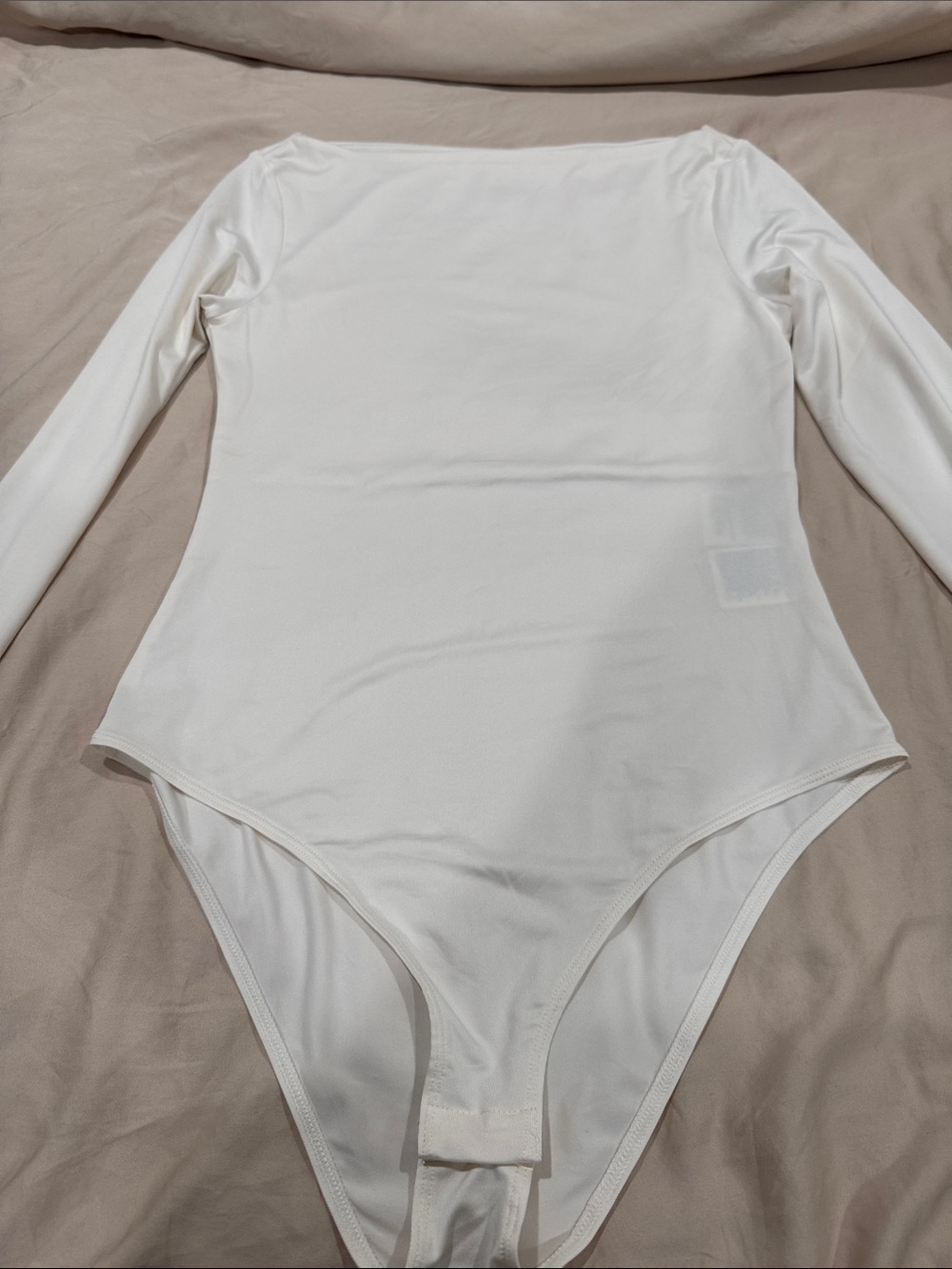H&M White Long Sleeve Bodysuit